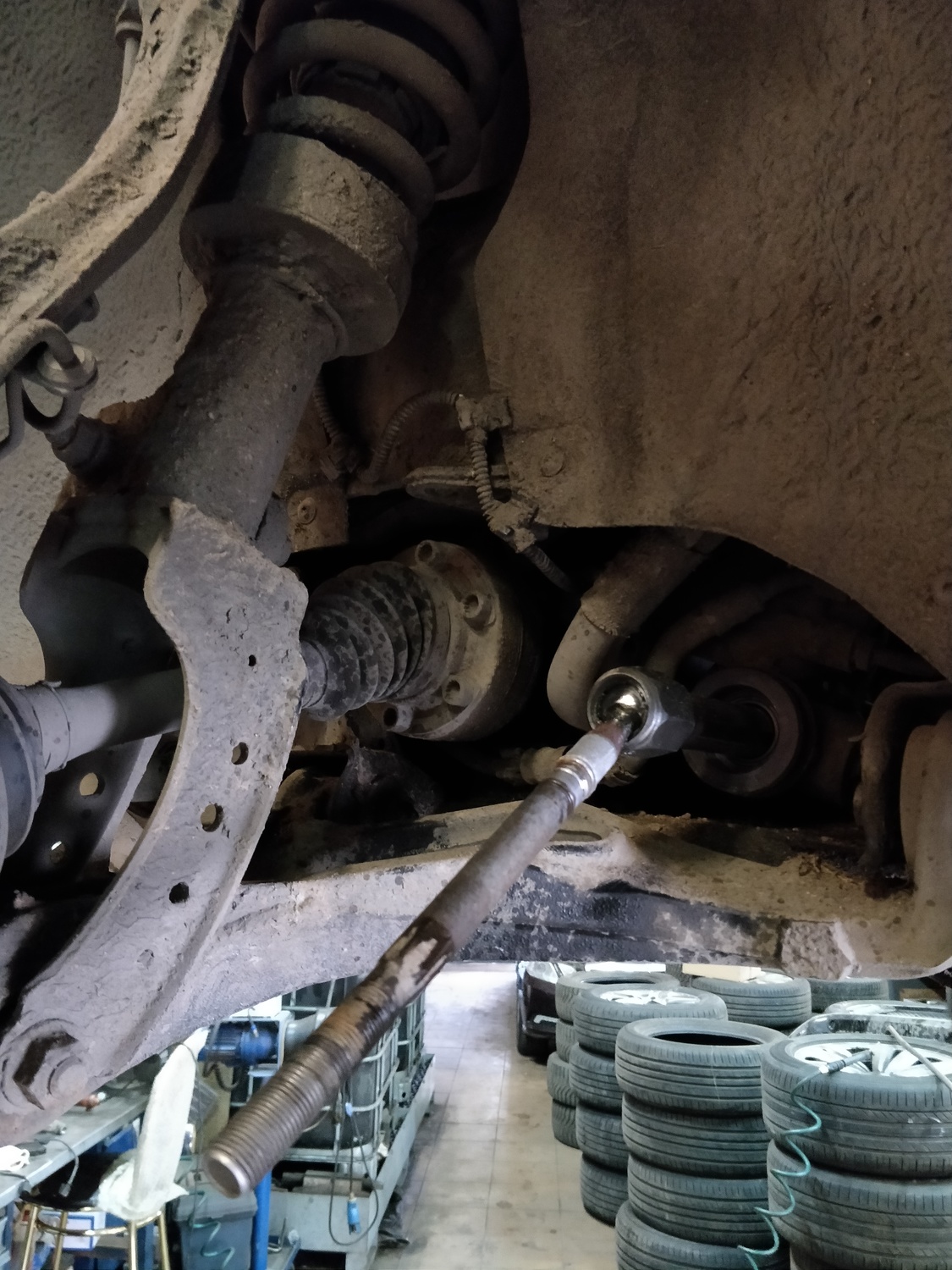 Замена рулевых наконечников